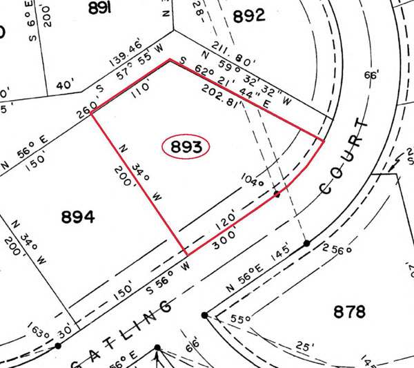 Remington 893 Building Lot at Dutch Hollow Lake Wisconsin